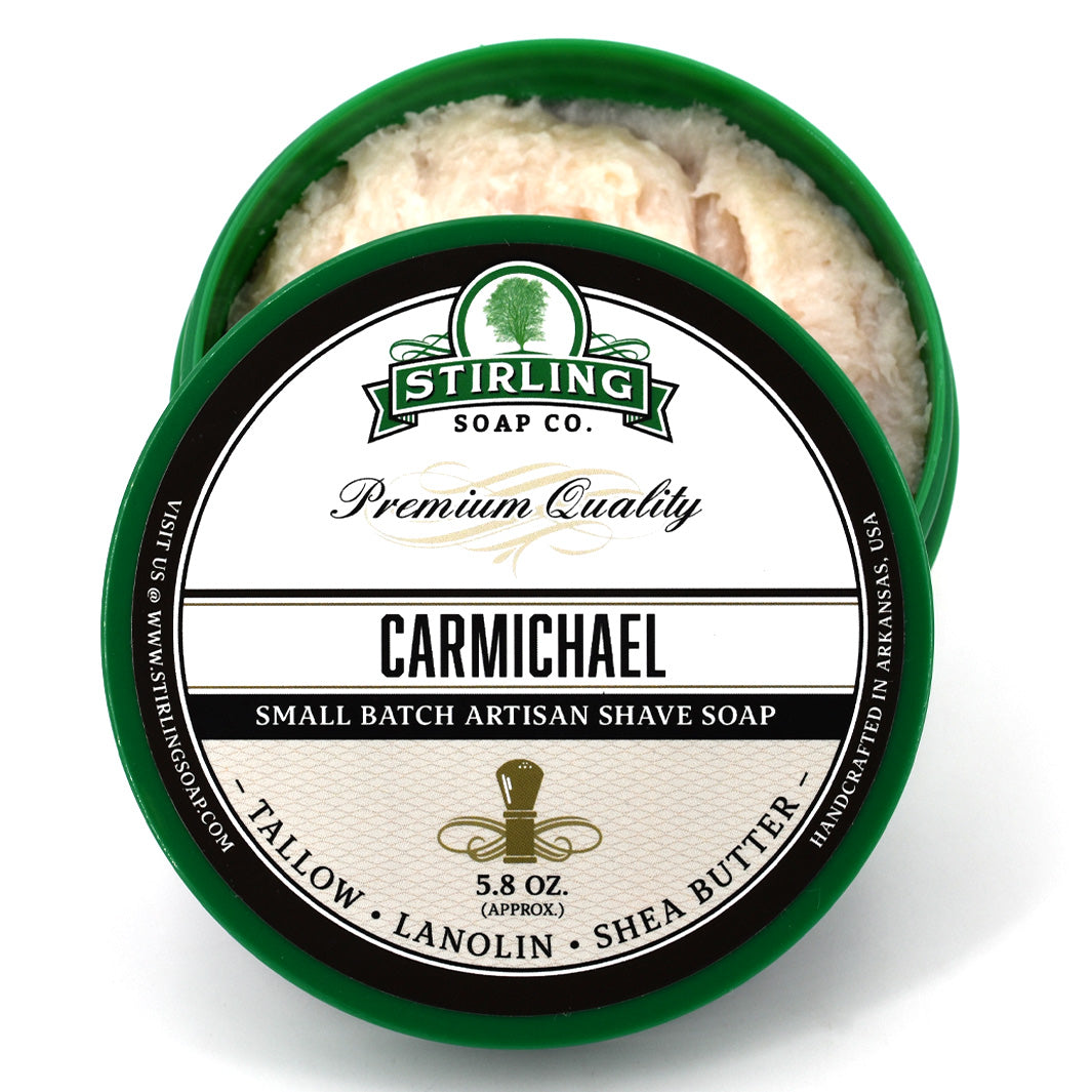 Carmichael Shave Soap Stirling Soap Company