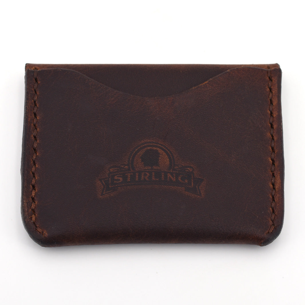 Flap Wallet (Brown Threading)