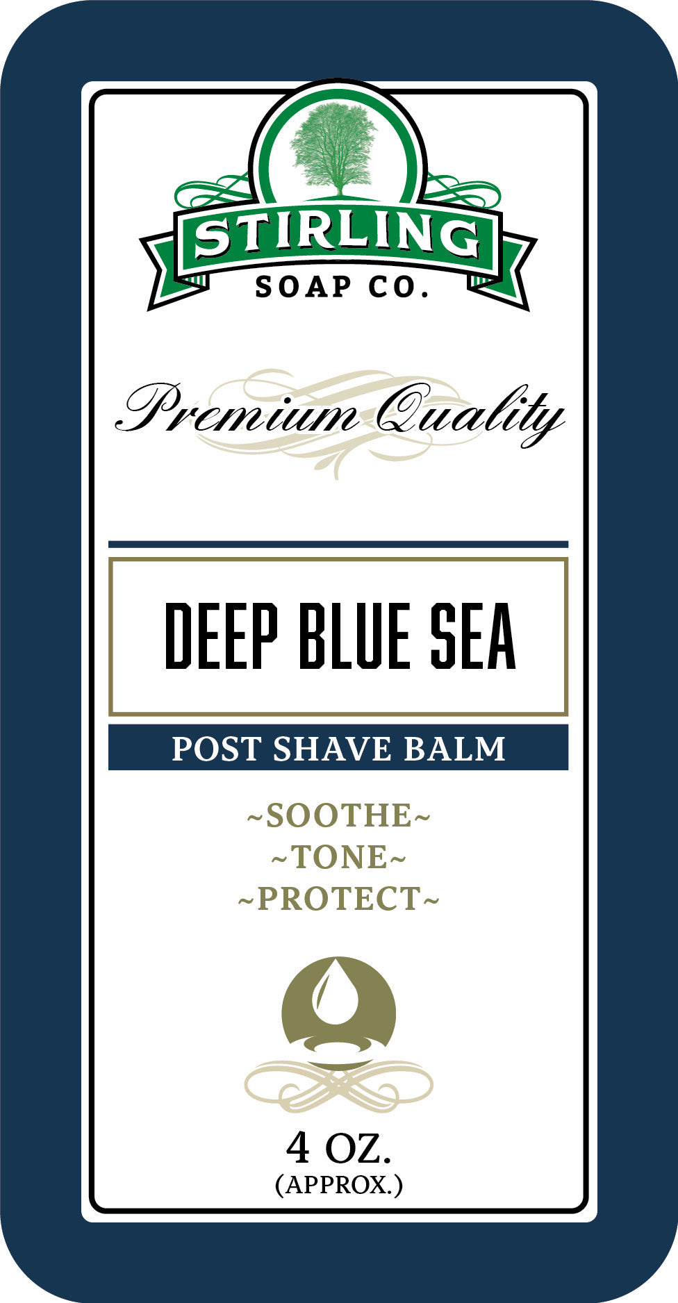 Deep Blue Sea - Post-Shave Balm