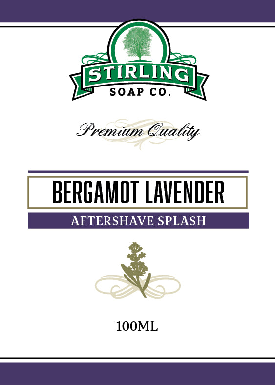 Bergamot Lavender - Aftershave Splash