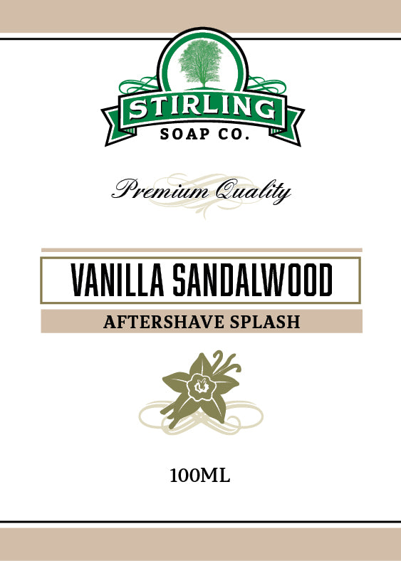 Vanilla Sandalwood - Aftershave Splash