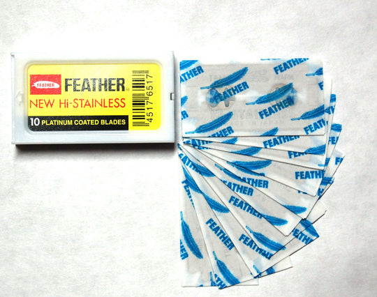 Feather Razor Blades (1 Pack of 5 Blades)