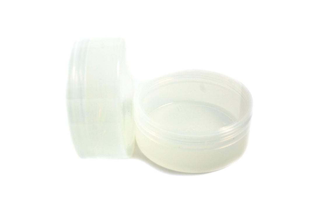 Clear Thick Wall Shave Jar - 6oz