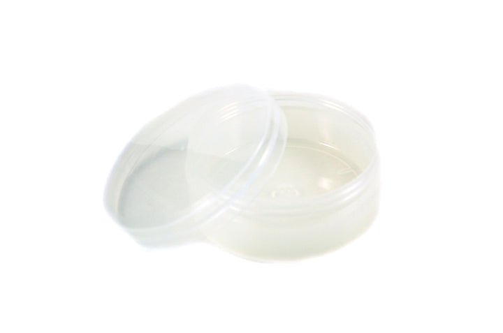 Clear Thick Wall Shave Jar - 6oz