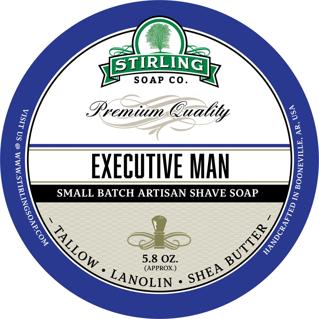 Executive Slim (Black) - Coffee Mug – Stirling Soap Company