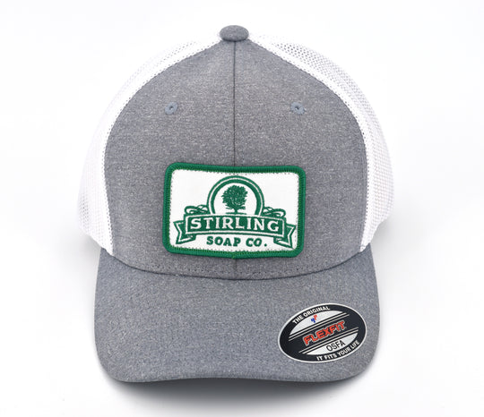 Hat Stirling – Fitted Trucker Company Soap Flexfit - Heather/White