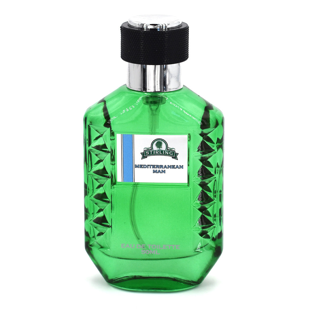 Mediterranean Man - 50ml Eau de Toilette (Cologne) – Stirling Soap Company